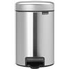 BRABANTIA PATTUMIERA A PEDALE, 3 LT NEWICON ACCIAIO SATINATO