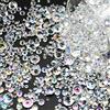 LEEWYOU 4000 Pezzi Cristalli di Diamante Acrilico,Cristalli Trasparenti da 3mm/6mm/10mm per vasi da Tavolo, centrotavola e Decorazioni Nuziali (Diamanti di Colore AB)