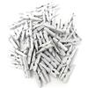 ArkCRAFT - 100 mini mollette in legno (bianco)