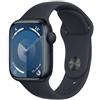 Apple Smartwatch Apple Watch Series 9 GPS 41mm Cassa in alluminio con cinturino sportivo S/M Mezzanotte [MR8W3QL/A]