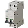 Siemens Interruttore magnetotermico Siemens 2P 10A 6kA Tipo C 2 moduli 5SL62107BB