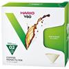 Hario VCF-02-100MK Filtro di Carta per 02 Dripper Misarashi, 100 Pezzi
