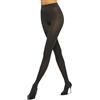 Wolford, Collant Antracite 66 denari, Velvet De Luxe, Opache, Massima elasticità, Confortevole cinturino ampio e morbido con logo (S)