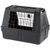 Ferplast Atlas - Gabbia per cani SUV e auto, assemblata, misura 32 x 20 x 24 cm ed è ideale per cani di piccola e media taglia, colore: nero
