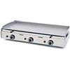 SAMMIC Fry top a gas con piano liscio cm 98.3 x 39.5 - Da banco