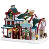 Lemax Arctic Animal Sanctuary 35075 - Rifugio Animali Artici Luminoso Santa's Wonderland
