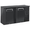 COOL HEAD Vetrina espositiva refrigerata - 2 Porte battenti - Capacità Lt 315 - cm 146 x 51,5 x 86h