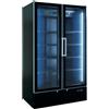 KLIMAITALIA Vetrina refrigerata con porta in vetro - 1000 Lt - 0/+10 °C - 113 x 72 x 202,3 cm