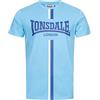 Lonsdale Altandhu T-Shirt per Il Tempo Libero, Nero/Bianco/Rosso, XL Uomo