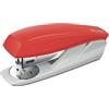 Leitz NeXXt Recycle Piccola Cucitrice Tascabile in Acciaio e Plastica Riciclata, Riciclabile al 100%, Cuce fino a 25 Fogli, Levapunti Integrato, Incudine Rotante e Apertura a 180°, 56060025 - Rosso