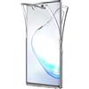COPHONE Custodia per Samsung Galaxy NOTE 10 PLUS 360°Full Body Cover Trasparente Silicone Case Molle di TPU Trasparente Sottile Protezione per Galaxy NOTE 10 PLUS