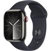 Apple Watch Series 9 Gps+cellular Stainless Steel 41 Mm Nero M-L