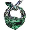 Desigual Fou_PSICO Flor Carre, verde, taglia unica, verde, Taglia unica