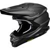 Shoei Casco Moto Cross Enduro Shoei VFX-WR 06 Mono Nero Opaco