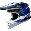 Shoei Casco Moto Cross Enduro Shoei VFX-WR 06 Jammer TC-2 Nero Blu