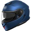Shoei Casco Moto Modulare P/J Shoei NEOTEC 3 Mono Blu Opaco