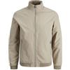 JACK & JONES Jjerush Harrington Bomber Noos, Nero, L Uomo
