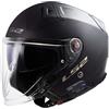LS2 Casco LS2 OF603 Infinity 2 Solid 4X UCS nero opaco