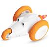 SCHITEC Giocattolo Interattivo Del Gatto,Giocattolo Automatico del Mouse Mobile per i Gatti Dell'interno, USB Ricaricabile Smart Sensing Giocattoli di Esercizio del Gattino Elettrico per Annoiare e Stimolare