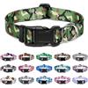 Mercano Collare per Cani, Morbido Regolabile Leggero Comfort Collari per Cani, Gatti, Cuccioli di Taglia Piccola Media Grande (M, Verde Mimetico)