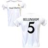 Generico Maglia Jude Bellingham 5 Home Real M a d r i d 2023/2024 Ufficiale Autorizzata Taglie da Adulto e Bambino (M-Adulto)