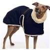 DTREEL Cappotto Invernale Per Cani Caldo Addensato Abbigliamento Whippet Levriero Labrador Giacca Da Pastore Cappotto Foderato In Pile Giacca Per Cani Outdoor Antivento Impermeabile Addensato Caldo