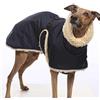 DTREEL Cappotto Invernale Per Cani Caldo Addensato Abbigliamento Whippet Levriero Labrador Giacca Da Pastore Cappotto Foderato In Pile Giacca Per Cani Outdoor Antivento Impermeabile Addensato Caldo