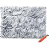 FANSU Cuscino per Cani Gatti, Colore Sfumato Autunno e Inverno Cuscino Cani, Lavabile Materassino Cane, Cucce per Cani da Interno Caldo Morbida e Soffice Cuccie per Gatti (XS-45X30CM,Grigio)