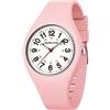GOLDEN HOUR Orologio Unisex, Orologi Donna Digitale Analogici Sportivi Impermeabili, Orologio da Uomo con Quadrante di Facile Lettura e Cinturino in Silicone per Infermieri Medici Donne, Studenti