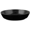 Frescura PIATTO FONDO 20 CM POKE GLAZE NERO - confezione da 6 pezzi