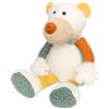 Sigikid- Orso Polare di Peluche Patchwork, Colore Multicolore, 43235