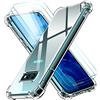 iVoler Cover per Samsung Galaxy S10e / S10 e, Antiurto Custodia con Paraurti in TPU Morbido e 3 Pezzi Pellicola Vetro Temperato, Ultra Sottile Trasparente Silicone Protettiva Case