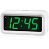 KWANWA Piccola scrivania/Lato del Letto/Digital Wall LED Sveglia con Grande 1.2 '' Time Display LED, Batteria AA Alimentato Solo, può Essere posizionato Ovunque Senza Cavo ingombrante