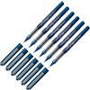 Faber-Castell uni-ball 205094 - Rollerball uni-ball EYE Ocean Care, 6 pezzi, refill 0,4 mm, blu, impermeabile