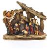 Kurt S. Adler Set presepe, multicolore, altezza 17,8 cm