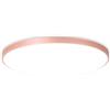 Mengjay Plafoniera LED 40W 4000LM, lampadario led soffitto in acrilico, plafoniera led soffitto Rotondo moderni, plafoniera soffitto industriale luce tricolore 3000K-6000K (Rosa)