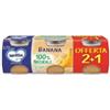 Mellin Danone Nutricia Soc. Ben. Mellin Omogeneizzato Banana 3 Pezzi Da 100 G