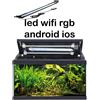 Casa del Vetro Acquario Milo 79 2x18w T8 con allestimento dolce con strip led wifi rgb android ios