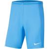 NIKE PANTALONCINO CALCIO PARK 3 UOMO CELESTE [0218257]