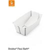 Stokke - vaschetta da bagno pieghevole Flexi Bath con Supporto Newborn omaggio - White