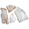 Pietra Di Trani Scorza 1-2 Cm Opera Incerta Retrosegata Bianca/Gialla Bancale Da 25 Mq