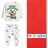 Disney Pigiama Lungo Mickey Bimbo 12m-30m Disney Cod. DY32R6859