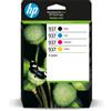 Hp Cartuccia Hp Tinte No.937 Ciano/Blu/Magenta/Nero [6C400NE]