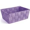 Excelsa Cross Cestino Portatutto nylon, lilla', 21x16x8,5 cm cod.47939
