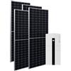 Kit fotovoltaico da 4 kW composto da Inverter Ibrido e pacco batteria da 5kWh Clivet + nº10 pannelli Sunerg X-CHROS L da 415 Watt monocristallino