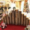 BAKAJI Steccato In Legno Palisade Misure Prodotto 26 X 45 X 5 Cm Decorazioni Natalizie