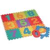 GRANDI GIOCHI Tappetino Tappeto Puzzle Maxi Numeri Colorati Gioco Bambino 10pz 30x30 Gomma EVA