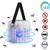 BAKAJI Zanzariera Elettrica Torcia Lampada LED da Campeggio Anti Zanzare Batteria AAA