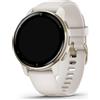 Garmin Venu 2 Plus Smartwatch con Display Touch 1.3 AMOLED e GPS satellitare colore Oro e Avorio - 010-02496-12