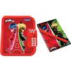 Lexibook, Miraculous Ladybug Black Cat: Diario elettronico con Penna e quaderno Inclusi, interattivo, protetto da Password, funzioni Divertenti, Effetti sonori, Rosso, SD50MI
